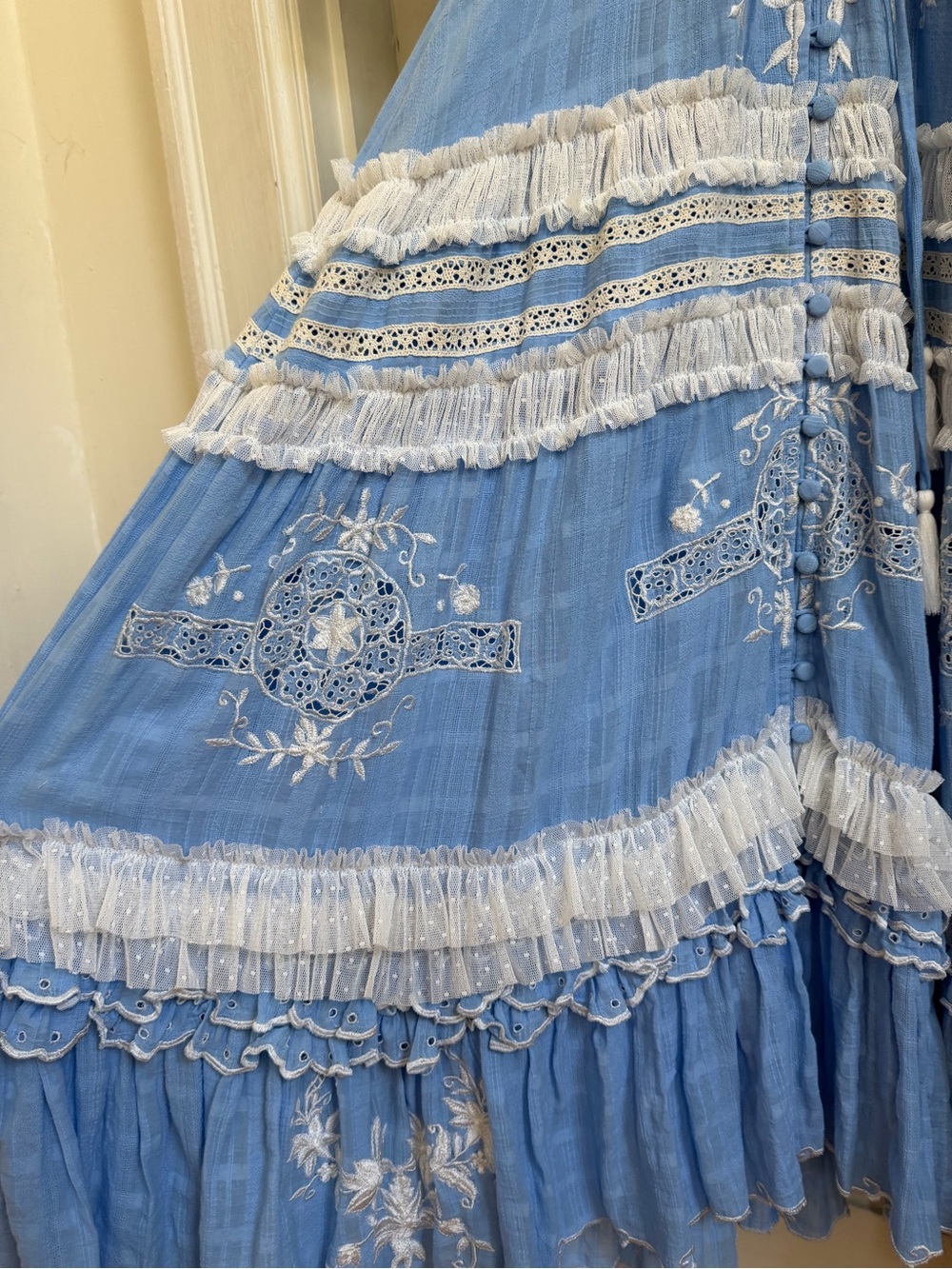 Fillyboo Charm your way dress in blue - Picture 8 of 11